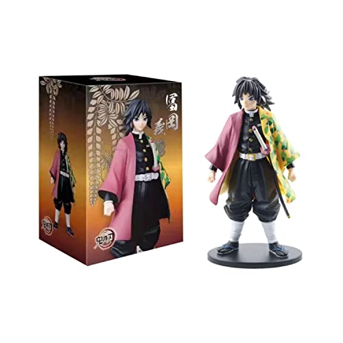 Boneco de anime Kamen Tanjiro Kamen Nidouzi My Wife Zenyi Butterfly Ninja Tomioka Kimetsu no Yaiba A
