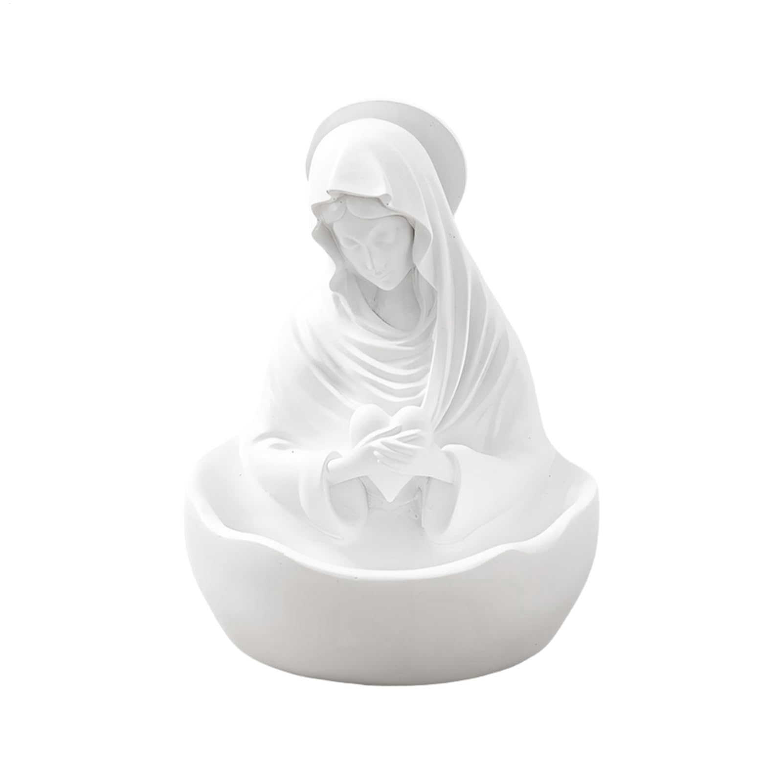 Notre-Dame de Grâce statue de la Vierge Marie pour coin prière et salon