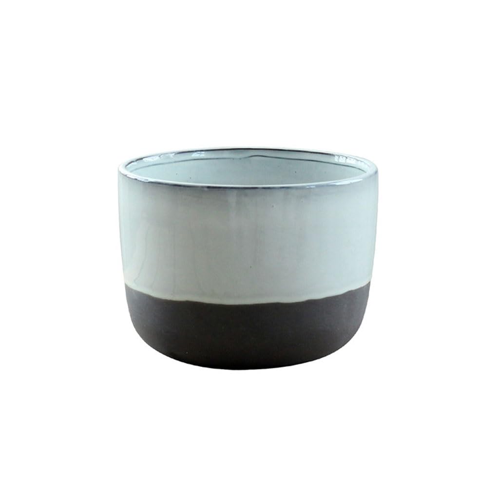 GELASIGE Flower Pots Exquisite Retro Style Flower Pots Ceramic Flower Pots For Growing Flowers Or Other Plants Outdoor Flower Pots