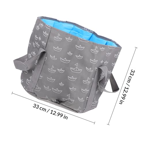 Cubo plegable para lavado de pies 25l portátil gris miniatura 2