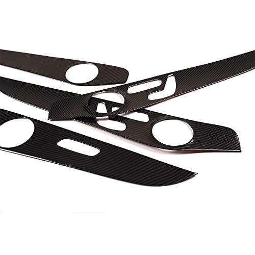 YIWANG Carbon Fiber Style Interior Door Decoration Panel Cover Trims 4pcs For Mercedes Benz C Class W205 C180 2015-2021 Auto Accessories (With Seat heating) by YIWANG - Image 8