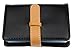 DKER PU Leather Credit Card Holder with 26 Card Slots - Book Style - Size 4.2 X 3 X 0.7 Inches (Black)