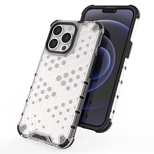 Image of Glasgow Back Case Cover Compatible with Apple iPhone 13 Pro (Stylish Design) -Transparent