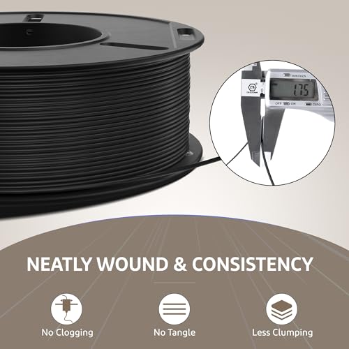 Image of ELEGOO 250g Rapid PETG Filament Bundle 1.75mm, 8 Colors High Speed 600mm /s 3D Printer Filaments Dimensional Accuracy + /- 0.02mm, 8 Pack 250g Spool Brown /Beige /Black /White /Red /Blue /Green /Yellow