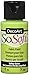 DecoArt SoSoft Fabric Acrylics Paint, 1-Ounce, Yellow/Green