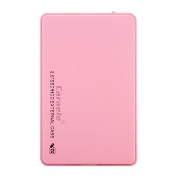 UJEAVETTE External HDD Hard Disk Drive Portable Drive Pink 2T