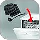 Tefal OptiGrill Waffelplatten, passend für OptiGrill+ und Elite Modell, inklusive Schöpfkelle, schwarz, XA7248