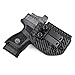 Holster for Beretta APX A1 Carry - IWB Kydex Holster for Beretta APX A1 Carry 9mm Pistol - Left Hand - Inside Waistband Concealed Carry Accessories - Appendix Carbon Fiber