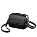 SMITH SURSEE Genuine Leather Crossbody Bags for Women Triple Zipper Cross Body Bag Purse for Women Small Shoulder Bag