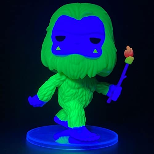 Funko 69592 Pop! Myths - Bigfoot with Marshmallow HQ Blacklight Exclusive Limited Edition #28, Multicolor - Image 4