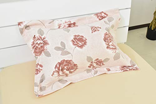 オーシン ピローケース ソフトピンク 43×63㎝ 花柄 OS-AM2397