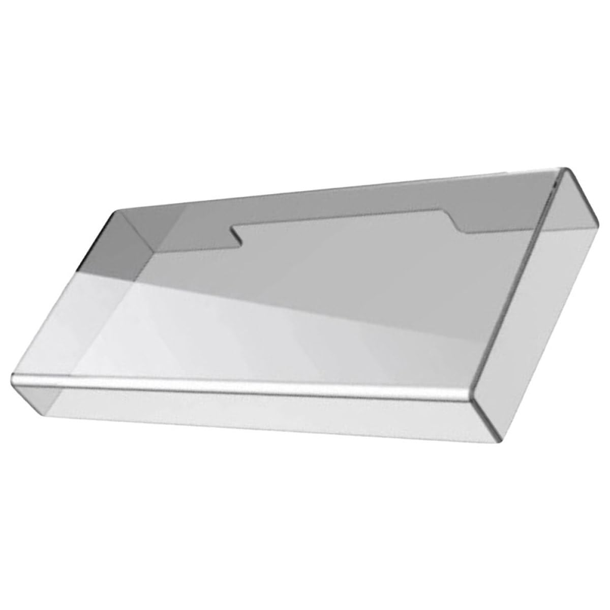 SHERCHPRY Funda para Teclado Acrílica Transparente para Teclado Mecánico Tamaño 470x235x55 Mm Cubierta Antipolvo Resistente de Escritorio