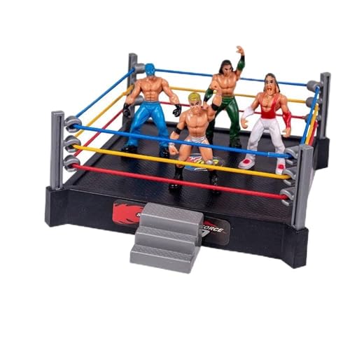 Gioco coinvolgente per bambini e collezionisti: i giocattoli Wrestler Warrior consentono ai bambini di mettere in scena le rivalità preferite o i nuovi incontri con le figure, facendo appello sia agli appassionati di gioco attivo che di presentazioni da collezione.