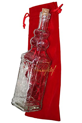 K-Kraft Naughty Wine Christmas Stocking Gift Bag (Tall / 6 X 15 Inches) #TOP2