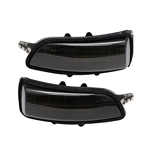AutoStyle Set LED Side-Mirror Indicators compatible with Volvo various models - Smoke - incl. Dynamic Running Light