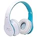 Produktbild Faltbare Kabellose Bluetooth-Over-Ear Stereo Kopfhörer Headset Unterstützt TF Karte, blau