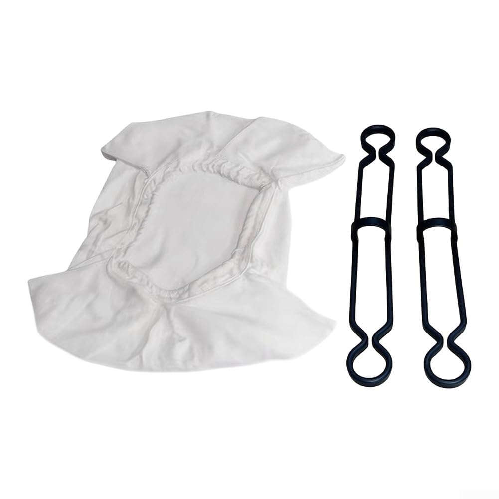 Sacchetto Filtro 99954307-R1 per Dolphin per dx3 per dx4 con Clip 9981430-R2 Ricambio Piscina