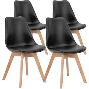 OLIXIS Eating Chairs Set of 4 Kitch...