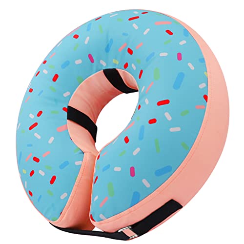Image of Supet Inflatable Dog Cone Collar Alternative After Surgery, Dog Neck Donut Collar Recovery E Collar for Neuter, Soft Pet Cone for Small Medium Large Dogs