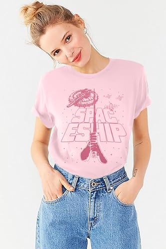 Image of FRYAID Women May The Power Be with You Graphic T Shirt Short Sleeve Casual Tops Summer Fun Vacation Shirt Soft Casual Fit