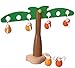 PlanToys Wooden Balancing Monkeys Children's Toy (5349) | Sustainably Made from Rubberwood and Non-Toxic Paints and Dyes