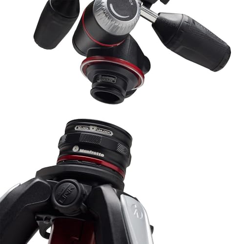 マンフロット Manfrotto プロ三脚キット 055 プロカーボン カーボンファイバー 3段三脚 XPRO 3ウェイ雲台 MOVEクイックリリース センターポール 耐荷重 12kg 軽量 高剛性モデル MK055CXPRO33WQR