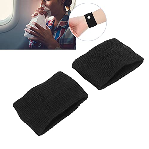 Ymiko Pulseira antináusea de acupressão, bandas de enjoo de movimento, pulseira para alívio de náuse