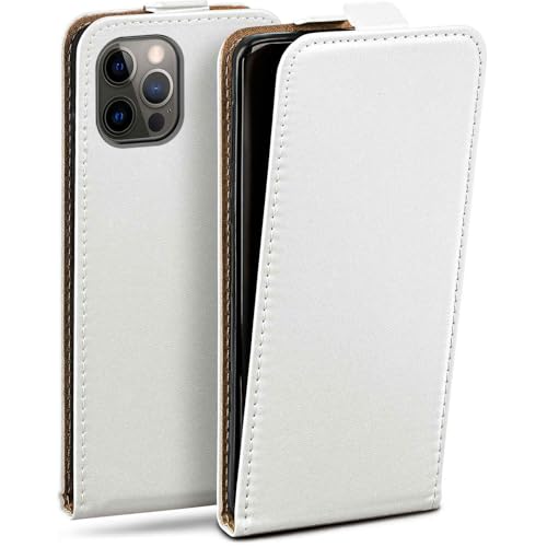 Housse à clapet pour iPhone 12 protégeant l'écran des rayures