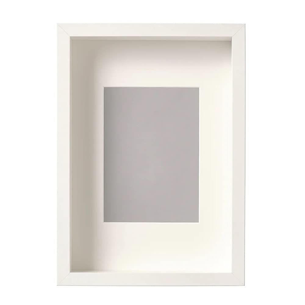 Ikea Fibreboard Tssp Rectangular Shape Frame, White21X30 Cm (8 ¼X11 ¾ Wall Mount