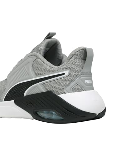 Puma X-Cell Nova FS, Unisex-Straßen-Laufschuhe, Echo-Grau/Schwarz/Hellblau, Größe 39, Echo-Grau Puma Schwarz, Vibrationsblau, 39 EU… – Ansicht 4