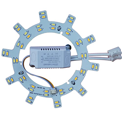 12W LED Ceiling Fan Light Retrofit Panel 4500K