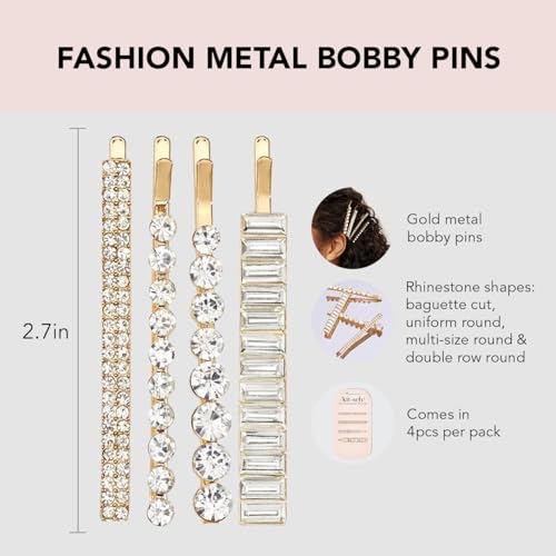 Kitsch Assorted Rhinestone Bobby Pins For Hair thumb #1