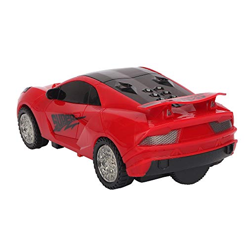Image of VGRASSP Super Dream car with Bright Flashing 3D Lights, Sounds - Battery Operated Bump and Go Bump Action (Colour as per Stock) (Super Car)