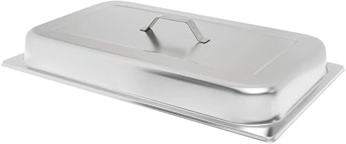 Miniatura 5 de HUBERT Chafer Dish - Plato de acero inoxidable de 8 cuartos de galón