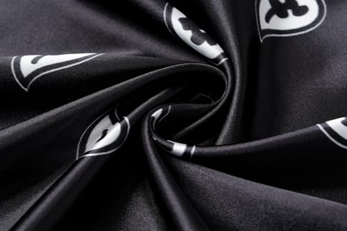Image of 35 inch Men's Silk Cowboy Scarf - Oversized Western Bandana Neckwear, Large Square Scarf with Gift Packaging