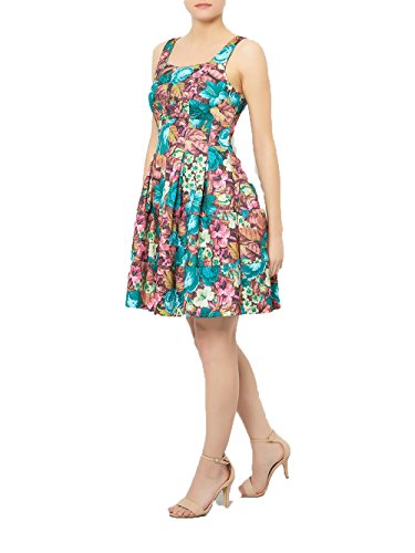 Vestido verde Teal M Darling para cenas especiales y paseos de tarde