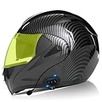 Casco Moto Modulare Bluetooth - Integrale Con Auricolare, Doppia Visiera E Approvazione DOT/ECE - Foto 6