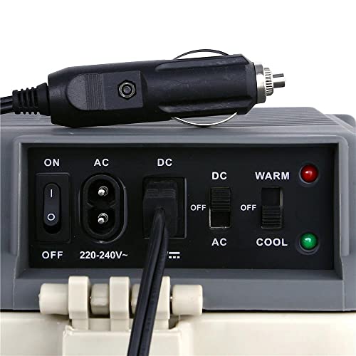 Miniatura 8 de Camry Cr 8065 Nevera Portátil Eléctrica De Viaje Para Coche, Camping, 12v 220v, Capacidad 21 Litros, Refrigera, Mantiene El Calor, Modo Bajo Consumo, Gris