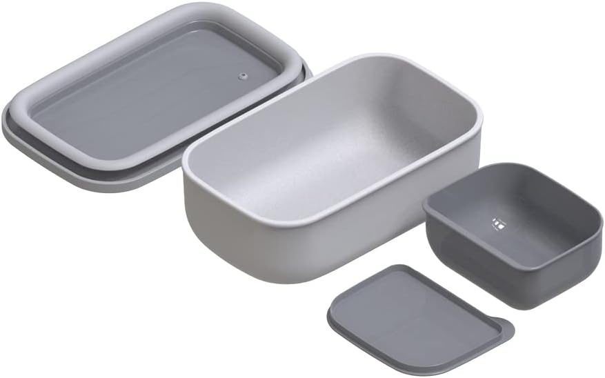 Haier Airtight Lunch Box with Inner Container/Storage of Food in Fridge or Freezer/Microwave Safe/Dishwasher Safe / HAGSG4080