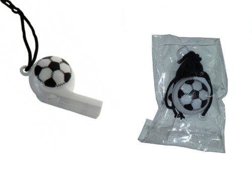 Kaufen-schenken-spielen 12 Fußball-Trillerpfeifen Kindergeburtstag Sport Cover