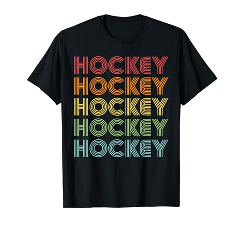 Hockey Retro Vintage Sports T-Shirt