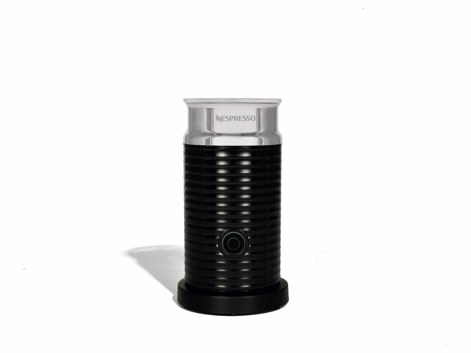 Nespresso Aeroccino 3 Milk Frother (Black) | Hot & Cold Foam| 120