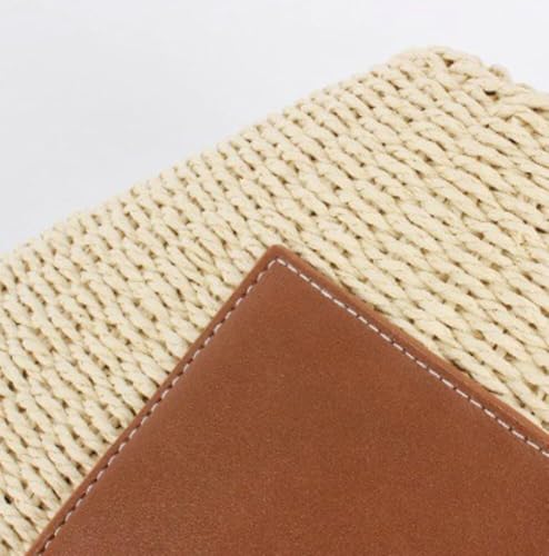 Casual Rattan Woven Straw Hobo Tote & Large Summer Beach Satchel Handbags for Women Vacation Purse4