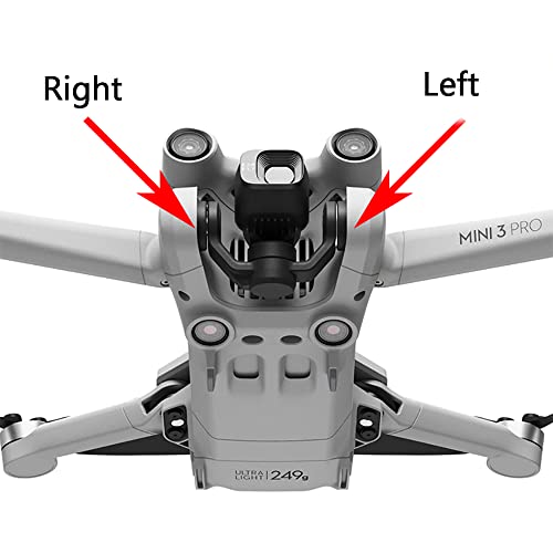 Image of iMusk 1 Pair Replacement Mini 3 Pro /Mini 3 Vibration Absorption Gimbal Camera Damper Rubber Cushion Repairing Parts for DJI Mini 3 Pro Drones