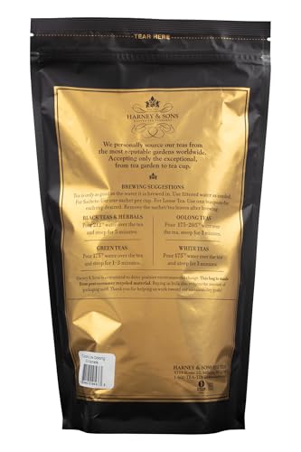 Image of Harney & Sons Paris Tea, 50ct sachets | Black tea with vanilla, caramel, fruit, and bergamot flavors. Contains caffeine.