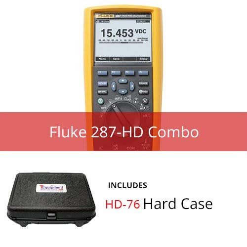 Fluke 287-HD TRUE-RMS Electronic Logging Multimeter with Hard Case