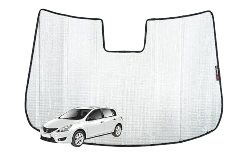 Pare-soleil pour pare-brise avant Nissan Tiida Pulsar anti chaleur habitacle
