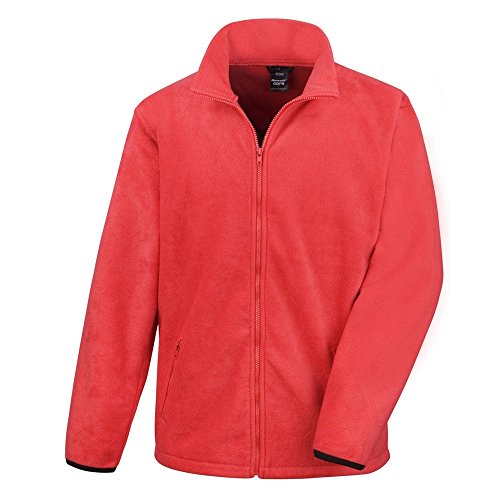 Result Core Herren Fleece-Jacke (XL) (Vivid Grün)