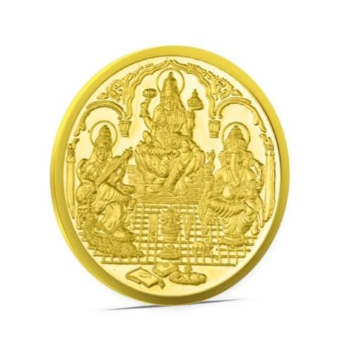 Image of ASPECT BULLION 500 Milligram Yellow Gold Coin 24kt (995) Pure Gold