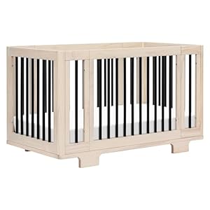 Babyletto Yuzu 8-in-1 Convertible All-Stages® Crib – Conversion Kits for Bassinet, Midi Baby Crib to Toddler Bed, Daybed, Standard Crib & Baby Bed – Portable & Adjustable – GREENGUARD Gold Certified